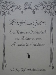 Hanfel und Gretel  Verlag Josef Scholz  Mainz