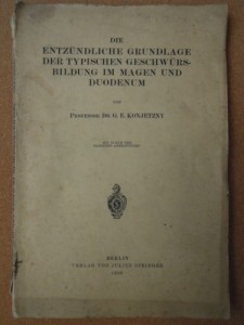 Die Entzündliche Grundlage Der Typischen Geschwürsbildung Im Magen Und Duodenum