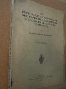 Die Entzündliche Grundlage Der Typischen Geschwürsbildung Im Magen Und Duodenum