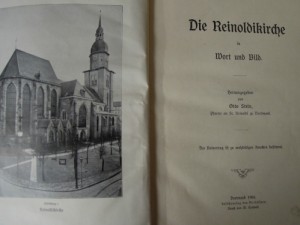 Die Reinoldikirche in Wort und Bild 1906 Buch