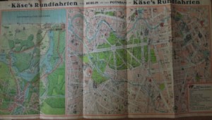 Kase's Rundfahrten Karte Berlin