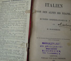 Baedeker's Italien 1890