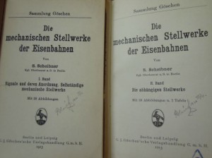 Die mechanischen Stellwerke der Eisenbahnan I-II 1913