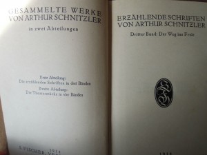 Gesammelte Werke von Arthur Schnitzler 1914