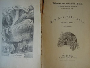 Julius Verne Ein Lotterie Loos 1888