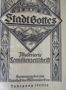 Stadt Gottes Illustrierte Familienzeitschrift 1929-1930