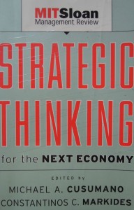 Strategic Thinking for the Next Economy