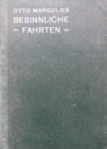 Besinnliche Fahrten von Otto Margulies 1925 Wien