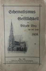 Schematismus der Geistlichkei der Diözese Linz 1938