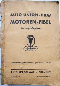 Auto Union DKW Motoren Fibel 1944