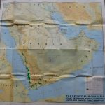 The Oxford map of Arabia 1976