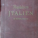 Baedeker's Italien 1890 cover