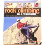 Rock climbing in a weekend book