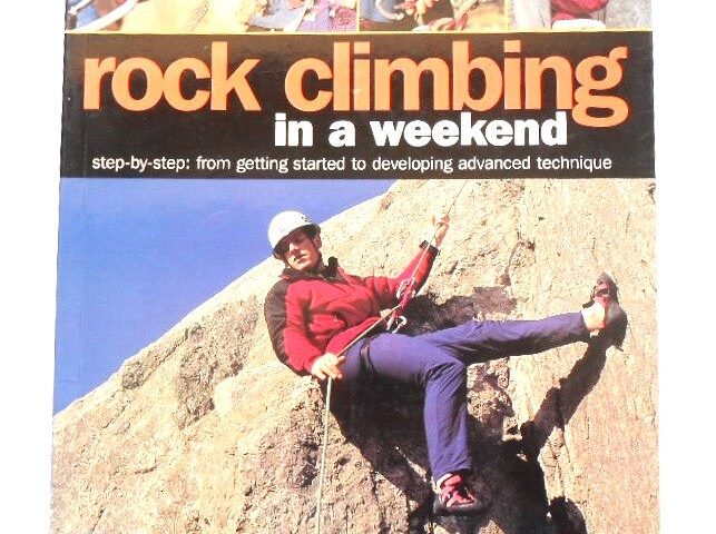 Rock climbing in a weekend book