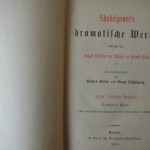 Schakespeare's Dramatische Werke 1874