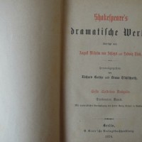 Schakespeare's Dramatische Werke 1874