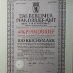 Berliner Pfandbrief 100 Reichsmark 1942