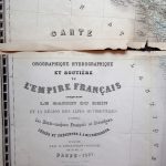 La France Karte France map 1861 Andriveau-Goujon