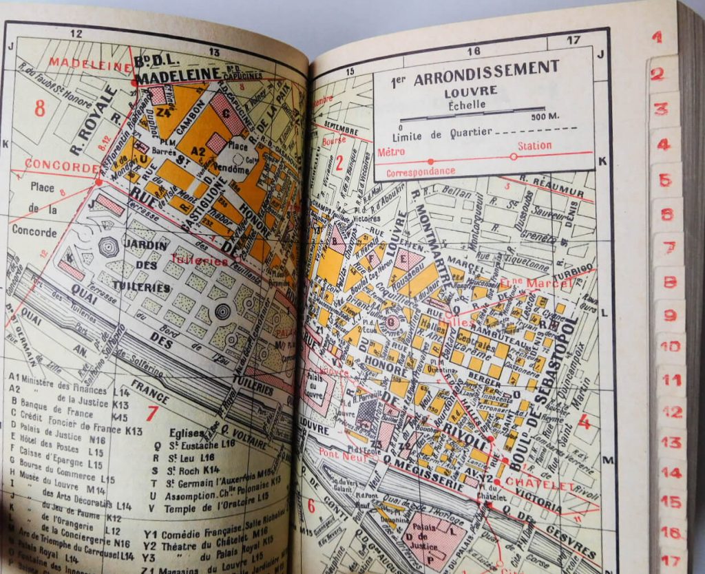 Paris Par Arrondissement Guide Général De Paris guidebook 1967