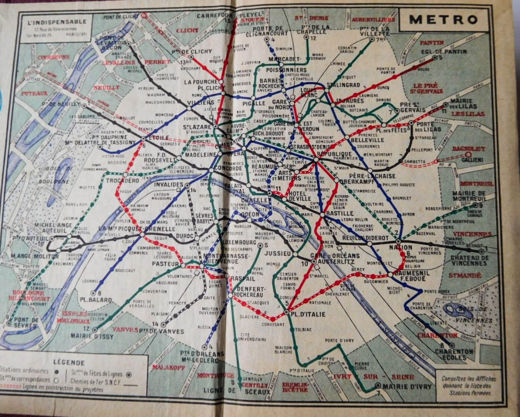 Paris Par Arrondissement Guide Général De Paris guidebook 1967