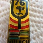 Villach Abzeichen badge pin 1976