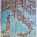 Italien Flemmings Generalkarte Nr 18 Italy map