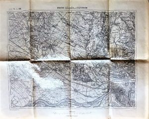 Magyarszölgyén und Esztergom Landkarte 1914
