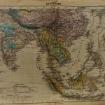 East India Ostindien old map Gotha Justus Perthes