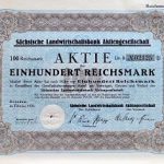 Sächsische Landwirtschatsbank Aktiengesellschaft 1926