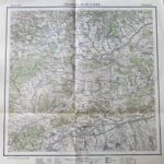 Porumbacul De Jos Si Avrig Harta Romania Landkarte Rumanien old map Romania 1930