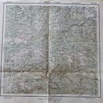 Voineasa si Resinár Harta Romania Rumanien Landkarte old map 1916