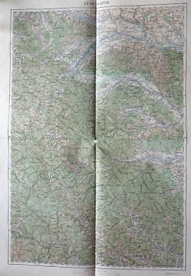 Sniatyn Kuty Kyti Umgebung Ukraine Landkarte Ukraine old map 1916