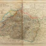 Die Pfalz oder Rhein Bayern Landkarte 1859