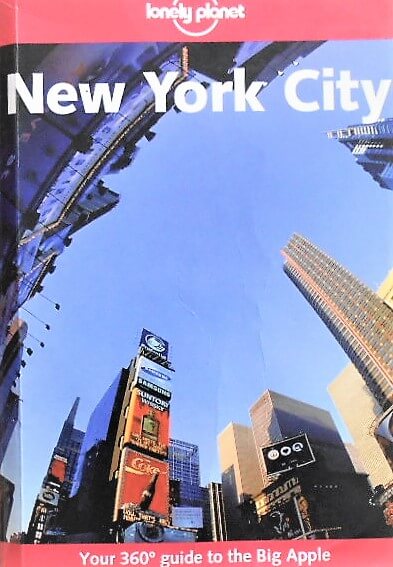 New York City Lonely Planet guidebook 2002