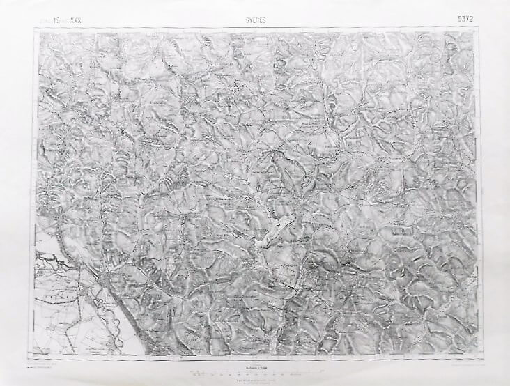 Harta Ghirișu Român Romania Rumanien Landkarte Romania old map 1916