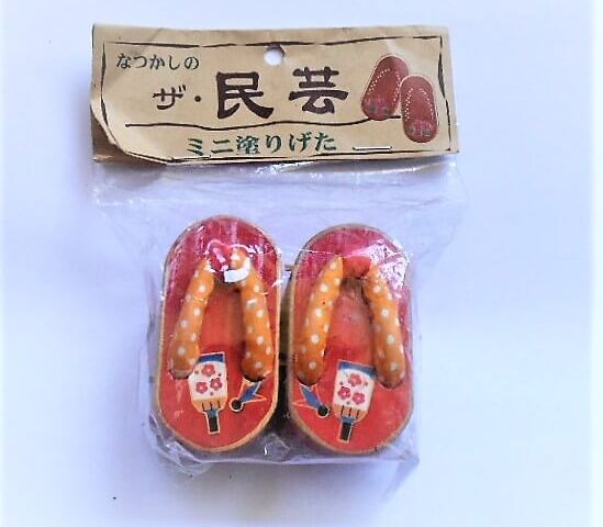 Chinese clogs wooden sandal retro gift souvenir