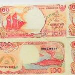 100 Rupiah Indonesia 1992 banknote paper money