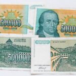 500000 Dinara Jugoslavija Beograd 1993 banknote paper money Bankgeld