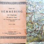 Karte Des Semmering und Umgebung