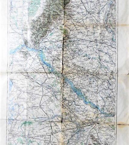 Bratislava Pressburg Slowakei Győr Raab Landkarte Slovakia old map