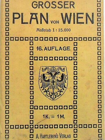 Grosser Plan von Wien 1910