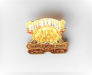 Cheyenne Saloon & Opera House Orlando Florida badge pin