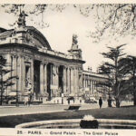 Paris Grand Palais Carte Postale The Great Palace postcard