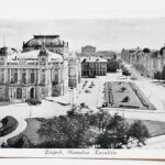 Zagreb Narodno Kazaliste 1941 National Theatre Croatia Postcard