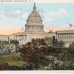 Capitol of United States Washington D.C. postcard