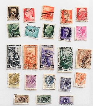 Old italian stamp lot