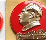 Mao Tse Tung badge pin Abzeichen