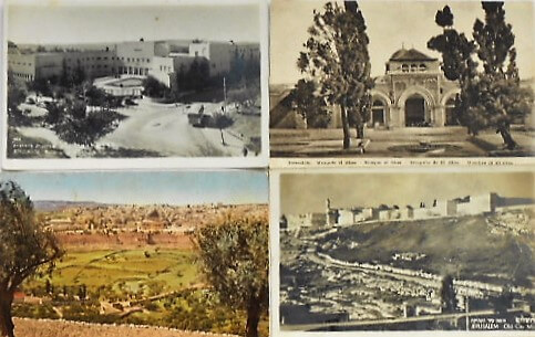 Jerusalem old postcard