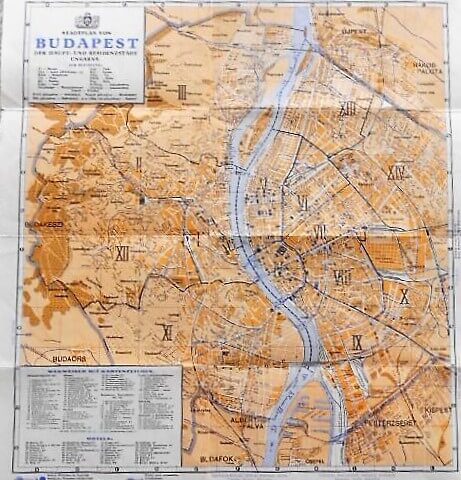 Budapest Plan and Führer 1930