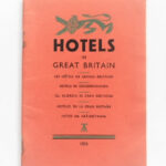 Hotels in Great Britain 1936 Hotels in Grossbritannien